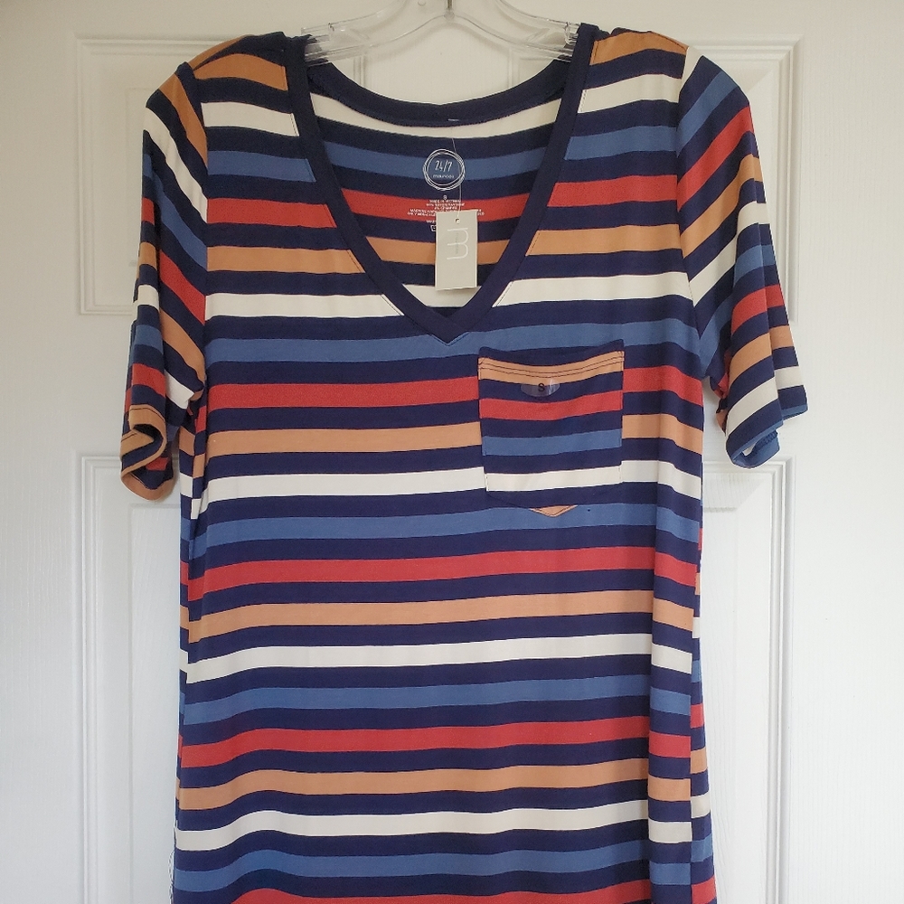 🆕️ NWT Maurices Multicolored Stripped Shirt